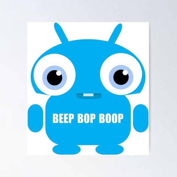 Item preview, Beep Bop Boop designed and sold by Strawberry Spiced Designs.