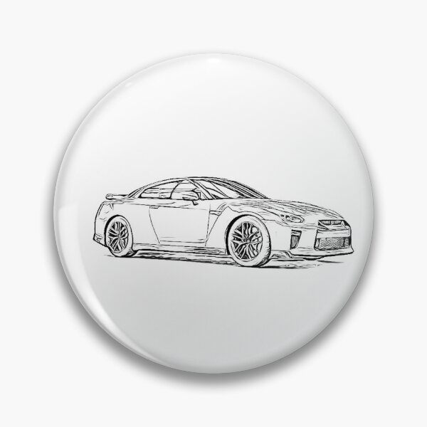 Item preview, GTR Wireframe designed and sold by Auto-Prints.