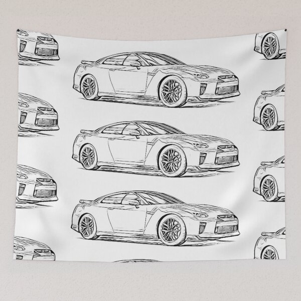 Item preview, GTR Wireframe designed and sold by Auto-Prints.