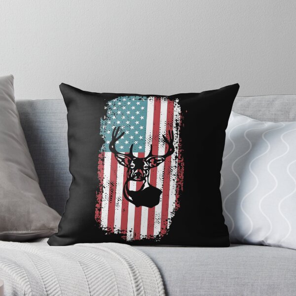 Item preview, Deer Hunting American Flag Patriotic designed and sold by Vanover Designs.