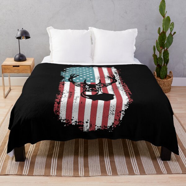 Item preview, Deer Hunting American Flag Patriotic designed and sold by Vanover Designs.