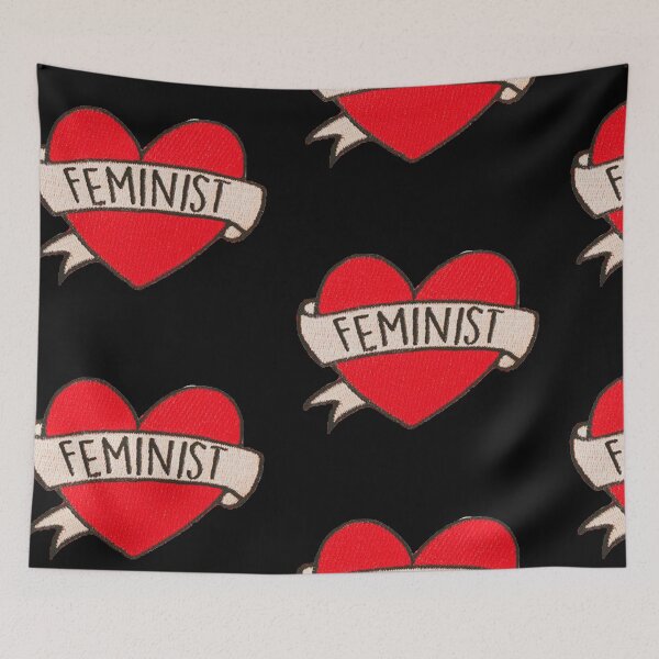Item preview, Feminist Agenda Sticker designed and sold by designolo.