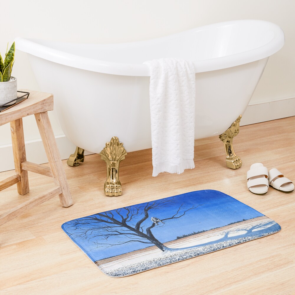 Frosty Bath Mat
