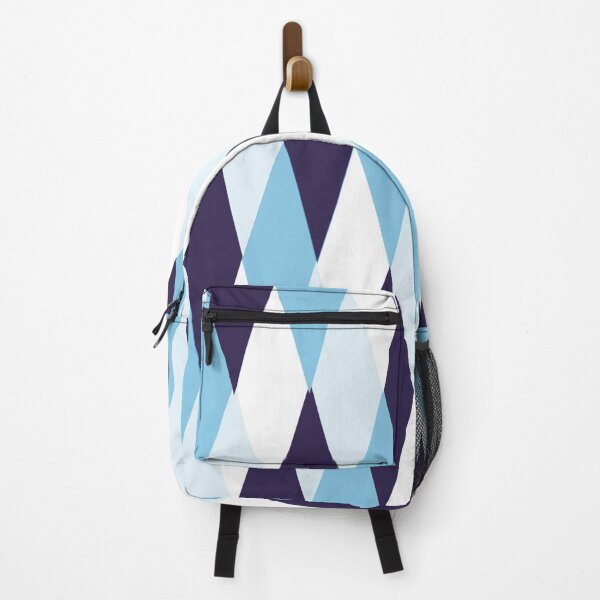 Item preview, SHADES of BLUE and White HARLEQUINS designed and sold by RachelMacht.