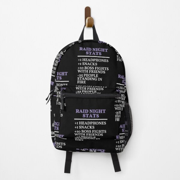Item preview, Raid Night Stats, MMO, Gaming Meme designed and sold by Midsummer1942.