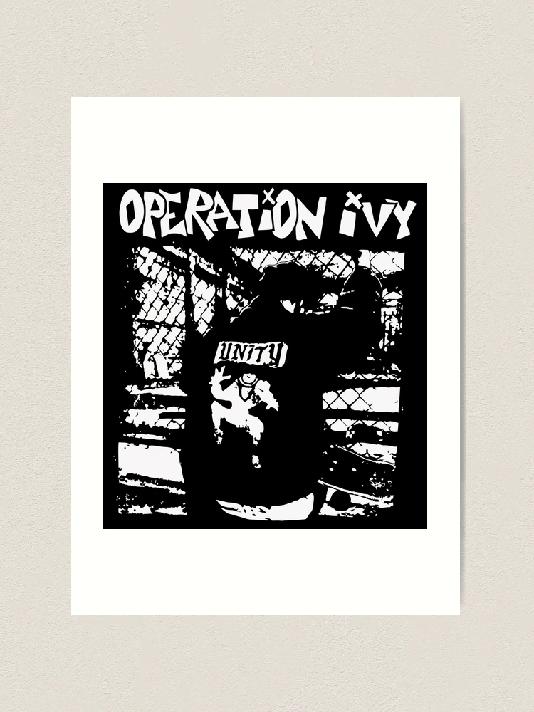 Operation Ivy Sweatshirt Operation Ivy Unity Ska Punk Art Print