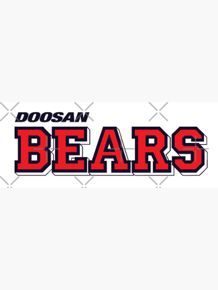 "[KBO] Doosan Bears (두산 베어스) Logo " Sticker for Sale by Cozyboy32