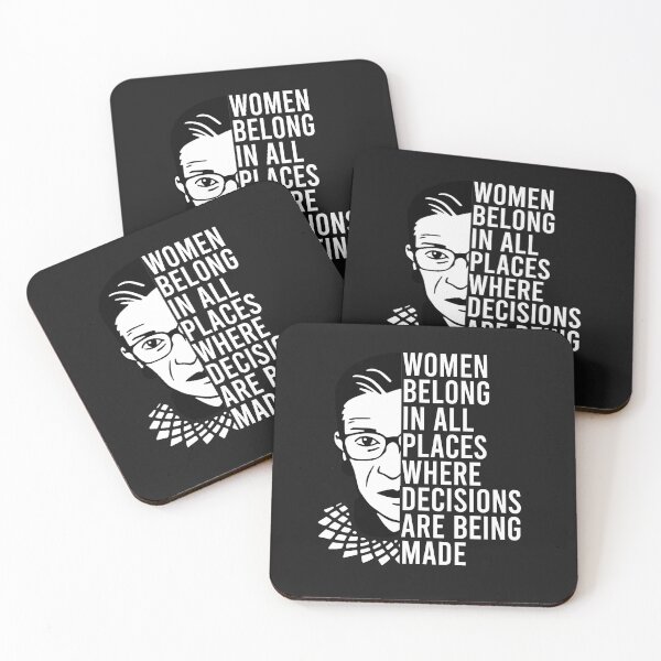 Item preview, Women belong in all places where decisions are being made RBG v2 designed and sold by REApparelCo.