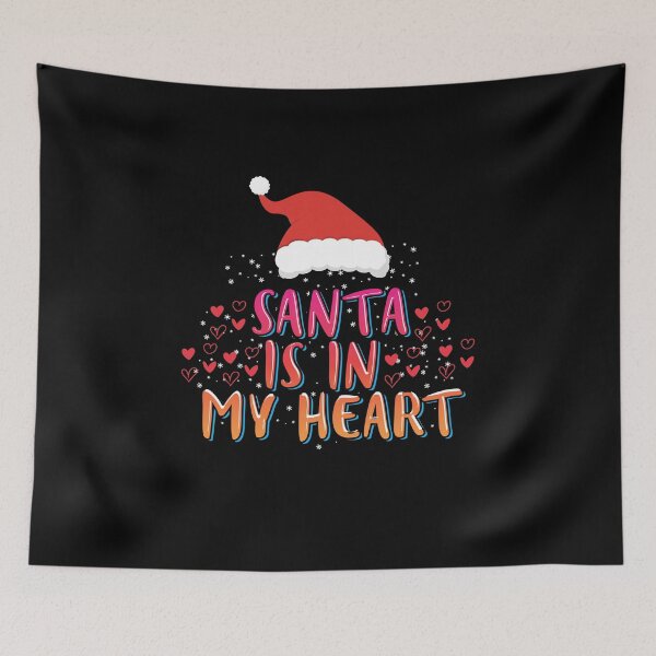 Item preview, Santa Is In My Heart designed and sold by Qudkin.