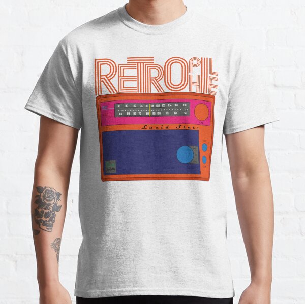 Retrophile radio pop art Classic T-Shirt