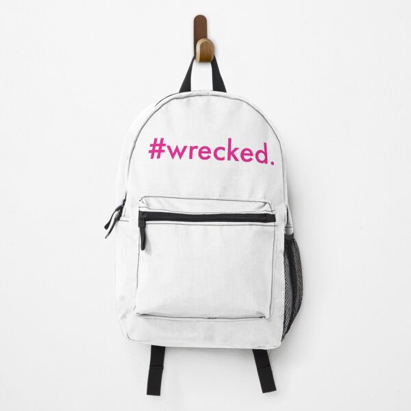Item preview, #wrecked simple design. (Pink) designed and sold by Andrew Hopgood.