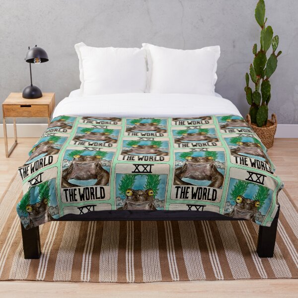 Item preview, The World Frog Tarot designed and sold by alfs-world.