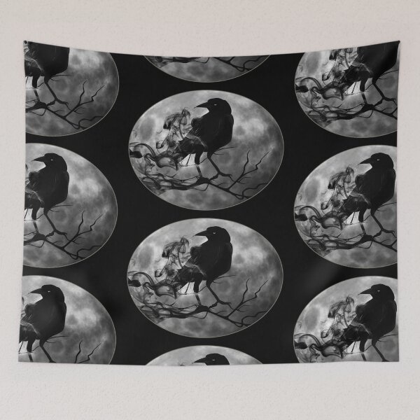 Item preview, Raven Crow at Night designed and sold by Zero-Infinite.