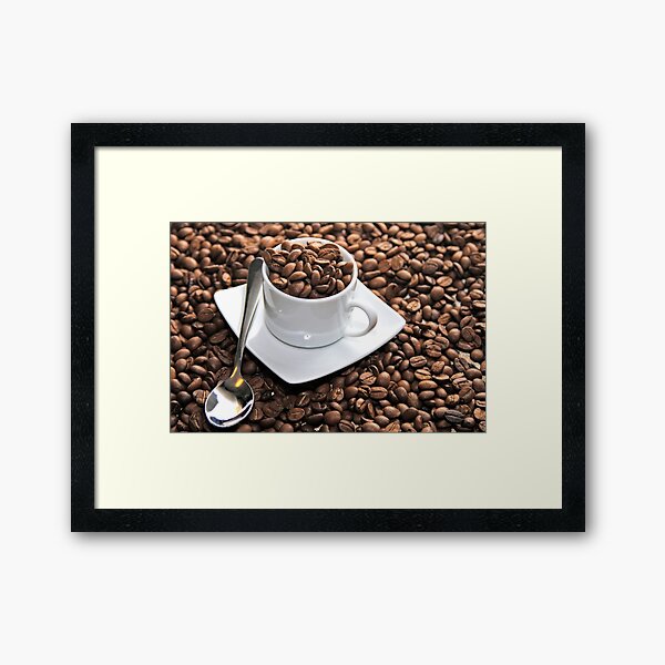 Coffee Break Framed Art Print