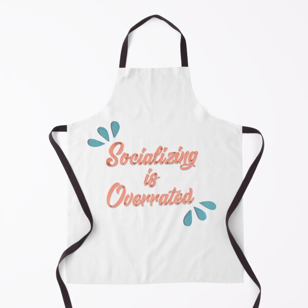 Item preview, Socializing is overrated designed and sold by MarineTreasury.