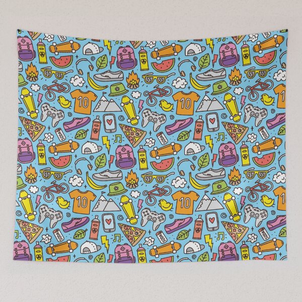 Item preview, Cool Teenager Summer Pattern designed and sold by Plant Cult.