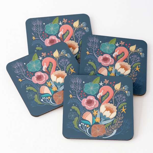 Item preview, Floral Flamingo designed and sold by Savanna Rawson.
