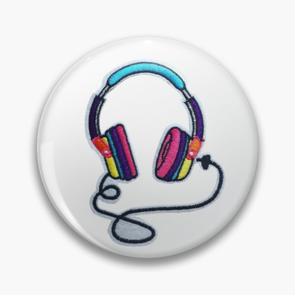 Item preview, Headphones Sticker designed and sold by designolo.
