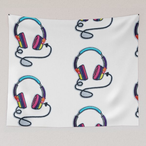 Item preview, Headphones Sticker designed and sold by designolo.