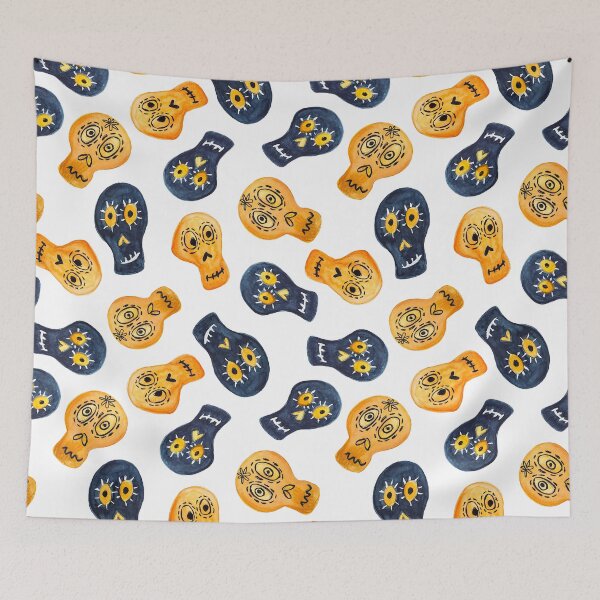 Item preview, Funny skull pattern designed and sold by LiliyaSavelieva.
