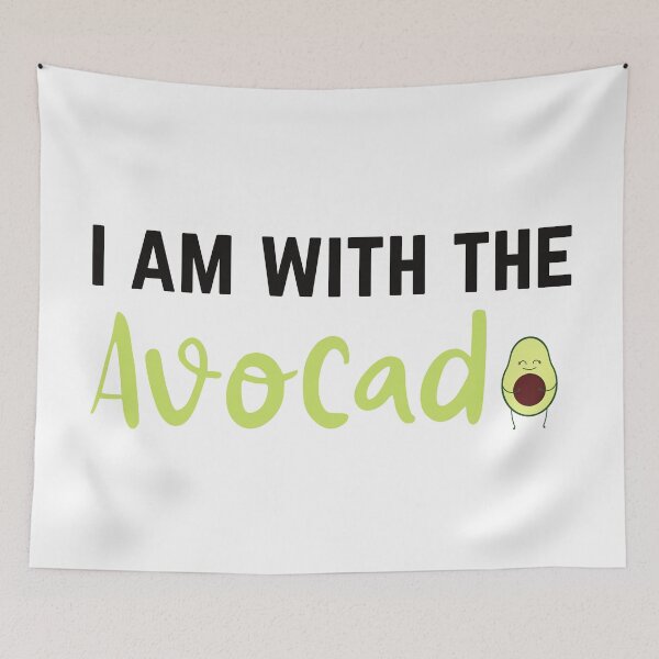 Item preview, I am with the avocado designed and sold by OneTimeEngineer.