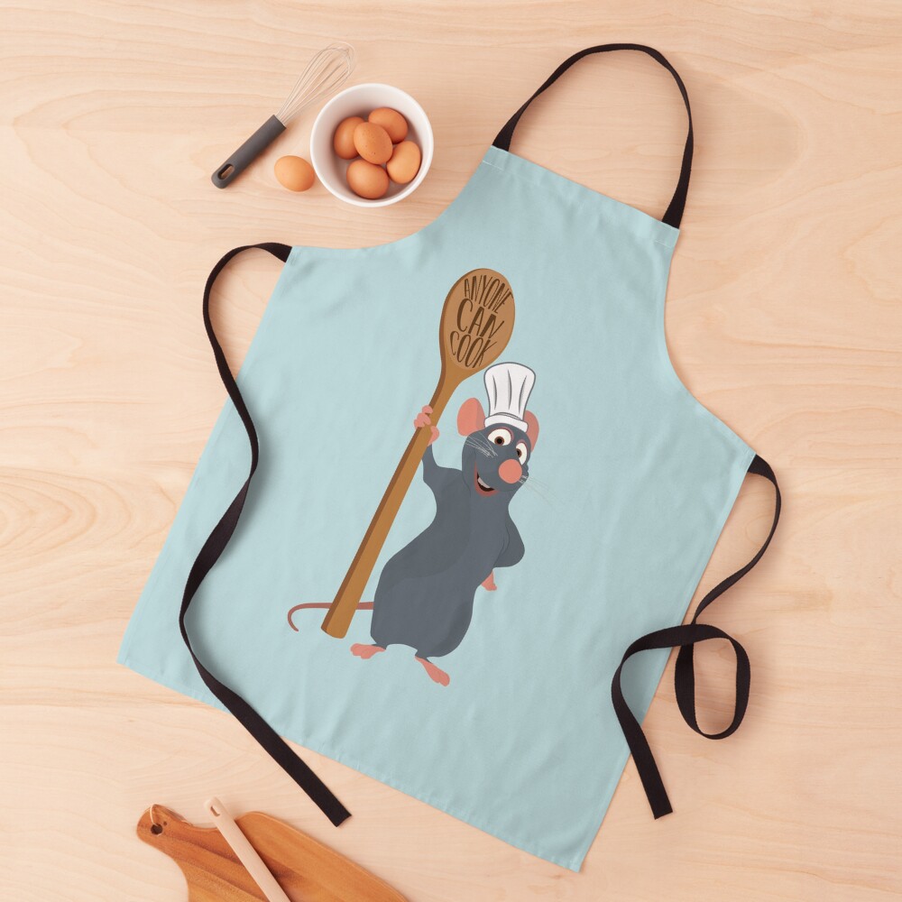 "Ratatouille Anyone Can Cook Remy" Apron for Sale by ctmithelman