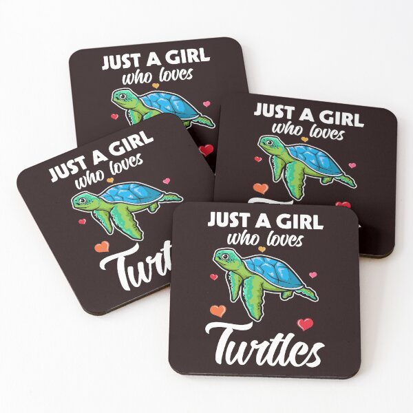 Item preview, JUST A GIRL WHO LOVER TURTLES designed and sold by teemaker24.