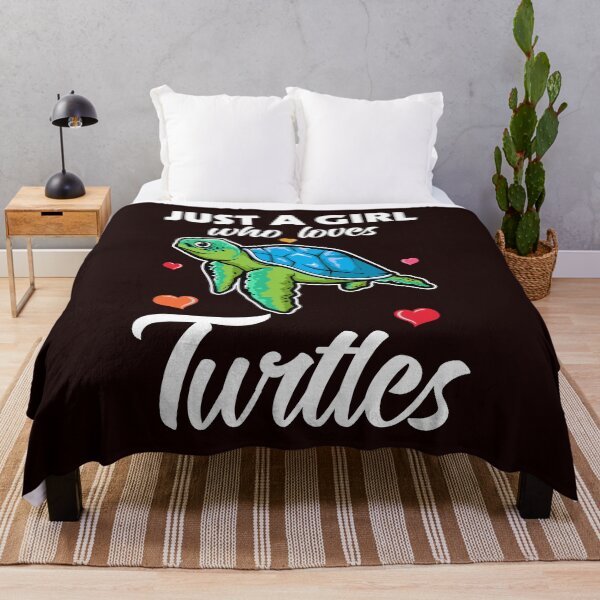 Item preview, JUST A GIRL WHO LOVER TURTLES designed and sold by teemaker24.