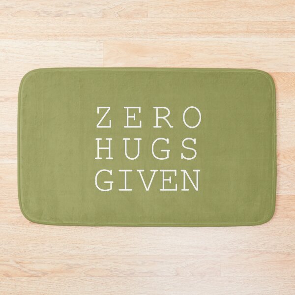 Item preview, 0 hugs given white designed and sold by blacklittlemoon.