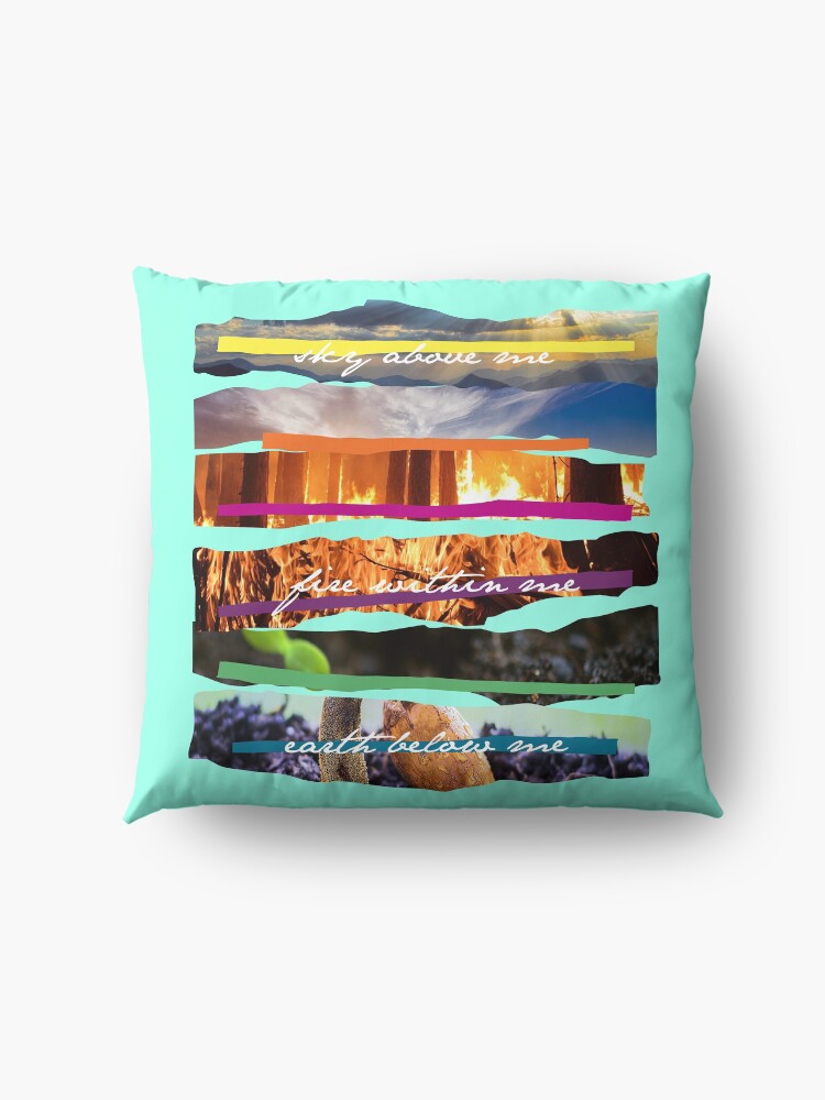 Alternate view of Elements Patchwork Floor Pillow