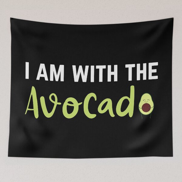 Item preview, I am with the avocado designed and sold by OneTimeEngineer.