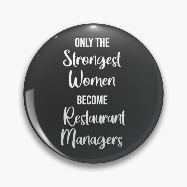 Item preview, only the strongest women become restaurant managers T-Shirt designed and sold by ZANKELLO.