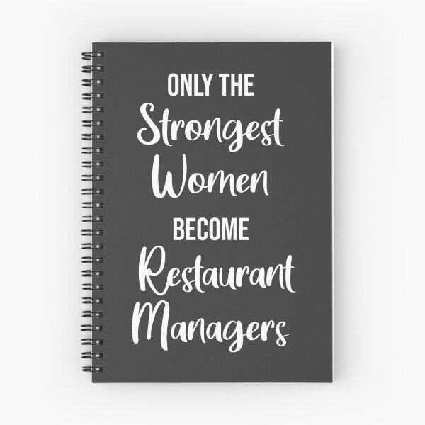 Item preview, only the strongest women become restaurant managers T-Shirt designed and sold by ZANKELLO.