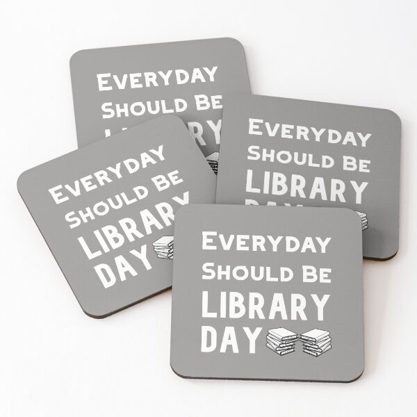 Item preview, Everyday Should Be Library Day, Awesome gift for Librarian Lover  designed and sold by abdelhak2005.