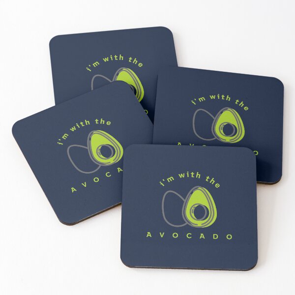 Item preview, I'm with the Avocado designed and sold by FitFabFunny.