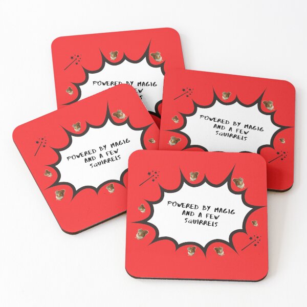 Item preview, Powered By Magic and a Few Squirrels designed and sold by Richard W J Conyard.