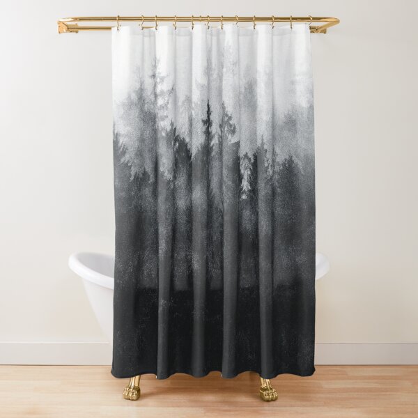 Disover The Heart Of My Heart // Midwinter Edit Shower Curtain