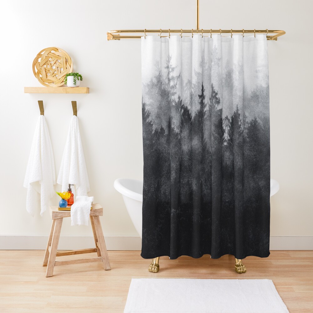 The Heart Of My Heart // Midwinter Edit Shower Curtain
