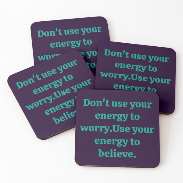 Item preview, Don't use your energy to worry designed and sold by RueChiedza.