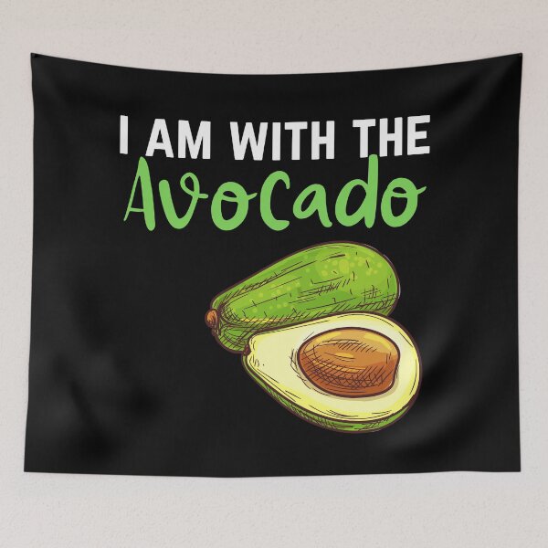 Item preview, I am with the avocado designed and sold by OneTimeEngineer.