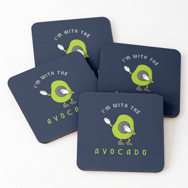 Item preview, I'm with the Avocado designed and sold by FitFabFunny.