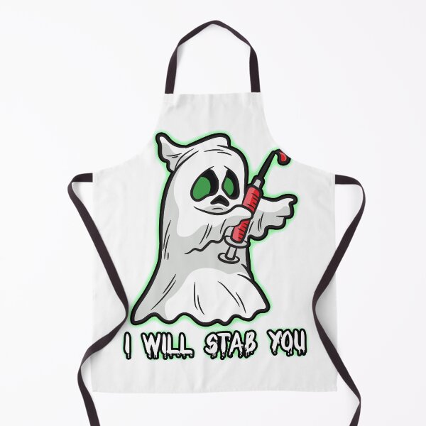 Item preview, I will stab you - Halloween Ghost Siringe designed and sold by Moonpie90.