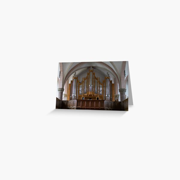 Orgel Martin Luther Kirche, Detmold Deutschland Grußkarte