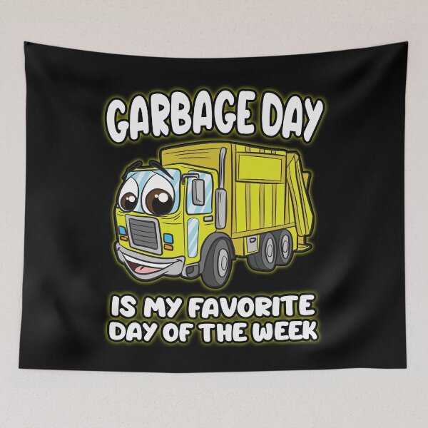 Item preview, Garbage Day Children Truck designed and sold by Moonpie90.