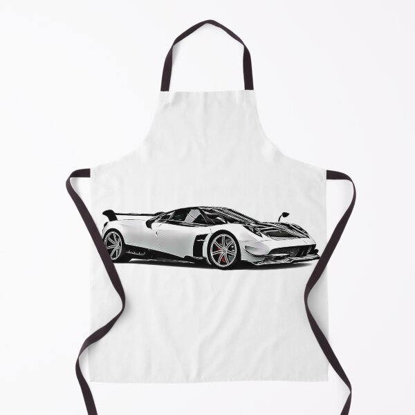Item preview, Pagani Huayra Supercar Racing Cartoon designed and sold by Auto-Prints.