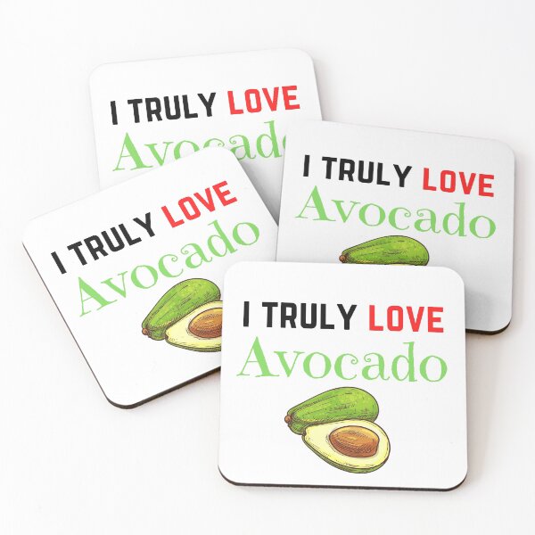 Item preview, I love avocado quotes designed and sold by OneTimeEngineer.