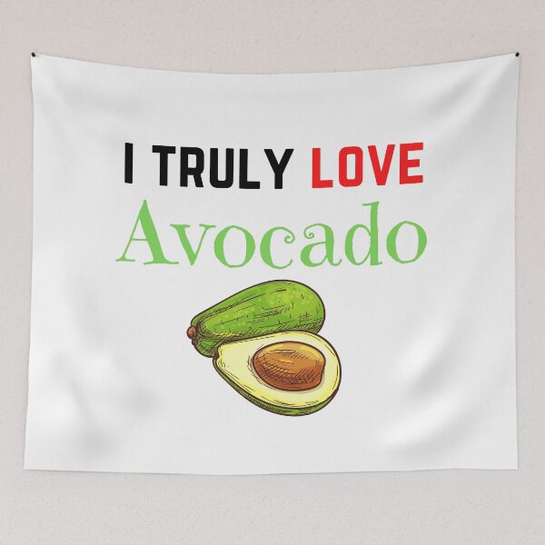 Item preview, I love avocado quotes designed and sold by OneTimeEngineer.