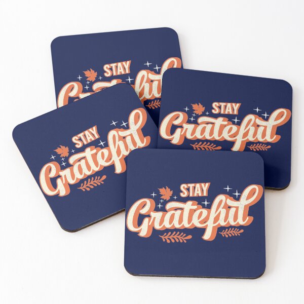 Item preview, Stay Grateful, Thanksgiving Typography designed and sold by helliazidi.