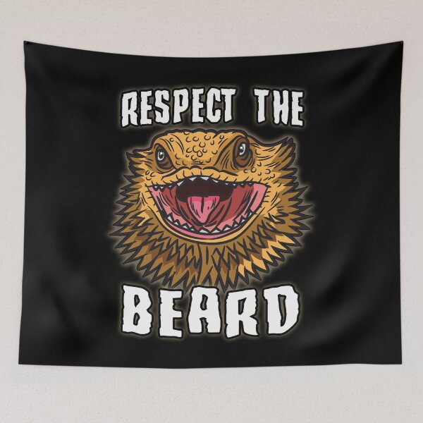 Item preview, Bearded Dragon - Respect the Beard designed and sold by Moonpie90.