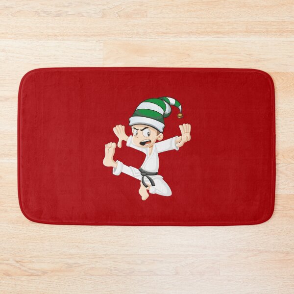 Item preview, Christmas Karate Outfit Boys Xmas Gift Elf Matching Apparel Xmas 2020 Gift designed and sold by FunnySunny T-Shirts.